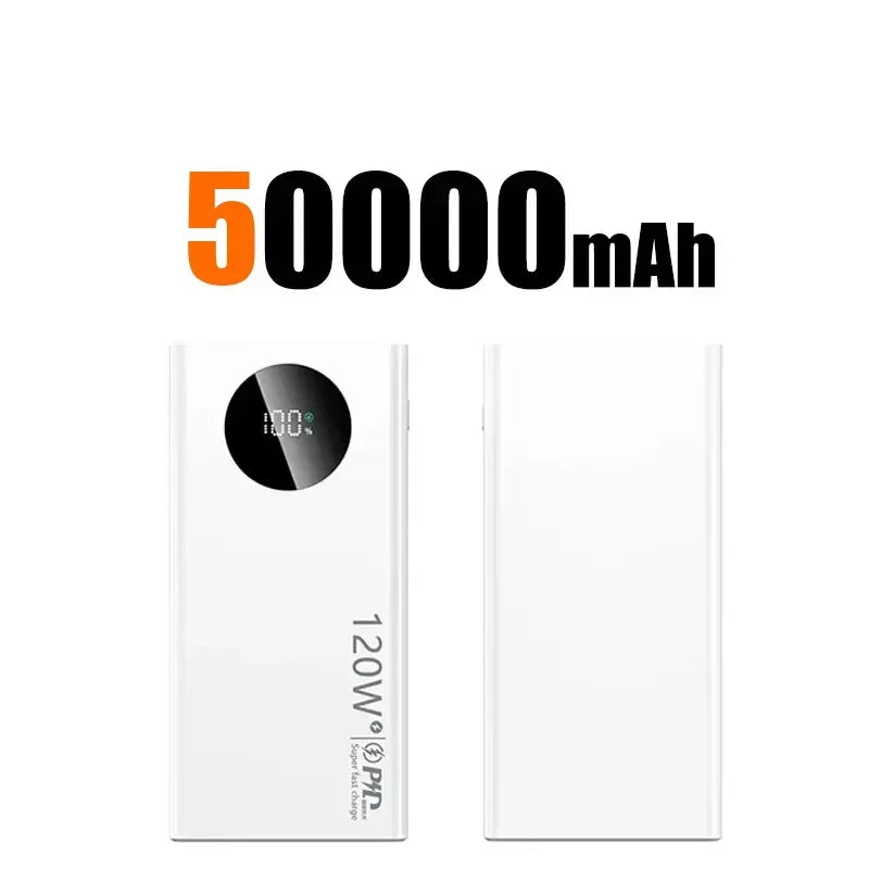 Super Power Bank 120W 50000mAh Fast &amp; Powerful
