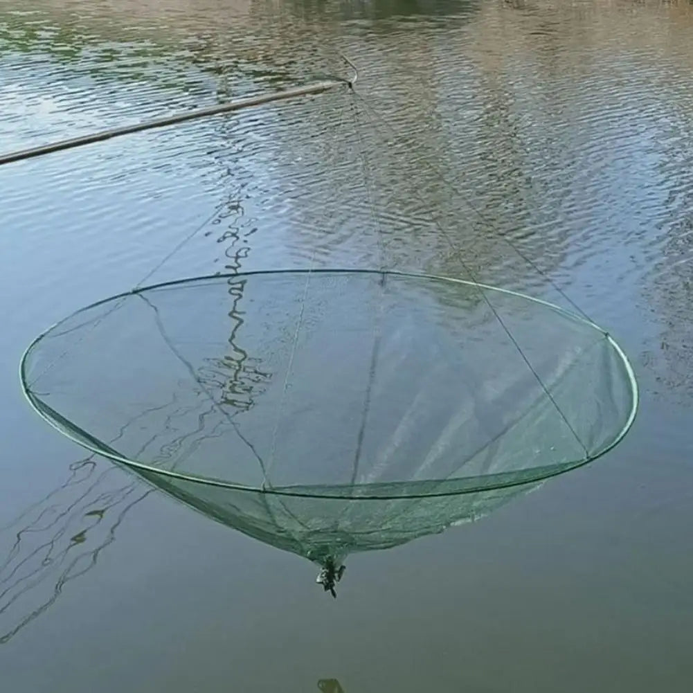 Convenient Multi-Purpose Folding Fishing Net for Shrimp, Crab, Fish