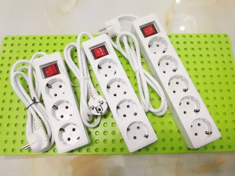Đa Năng PowerStrip 2m - 3-5 Ổ Cắm Tiện Dụng EU - Daisan Mart