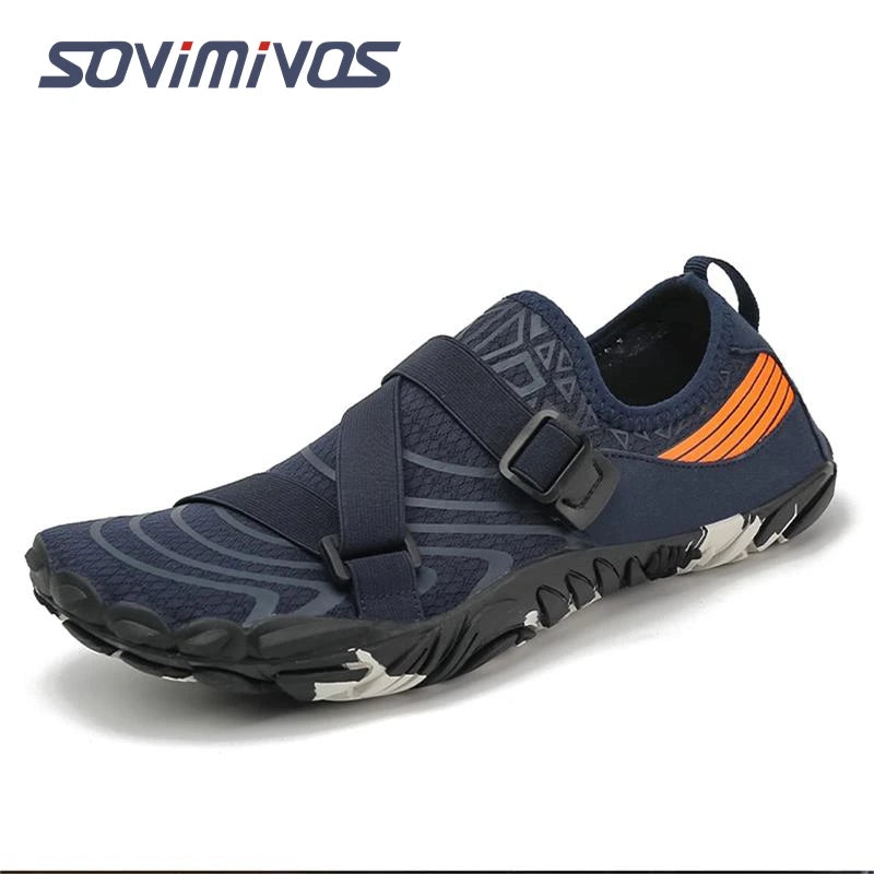 Giày Chạy Bộ Tối Giản Nam Nữ Đế Mỏng Rộng Ngón