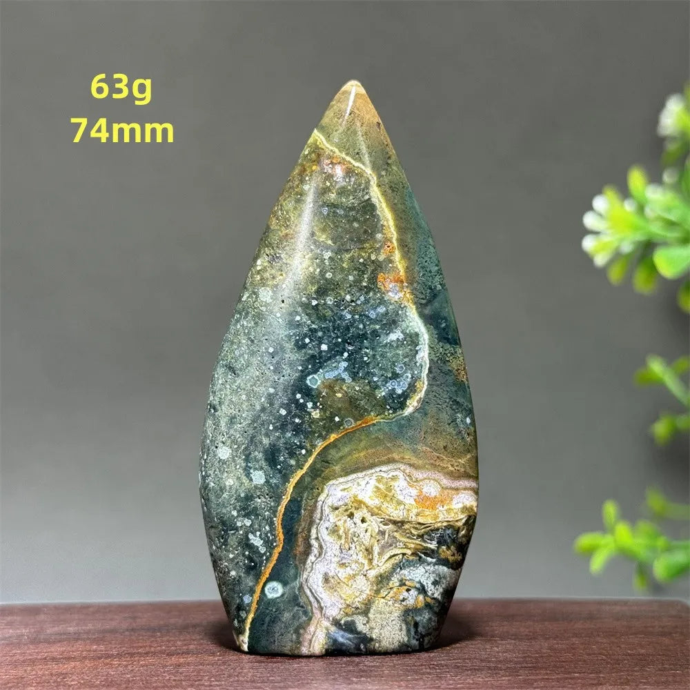 Sea Crystal Decorative Lucky Feng Shui Stone