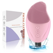 Silicon Ultrasonic Facial Cleanser Deep Cleanses Facial Skin