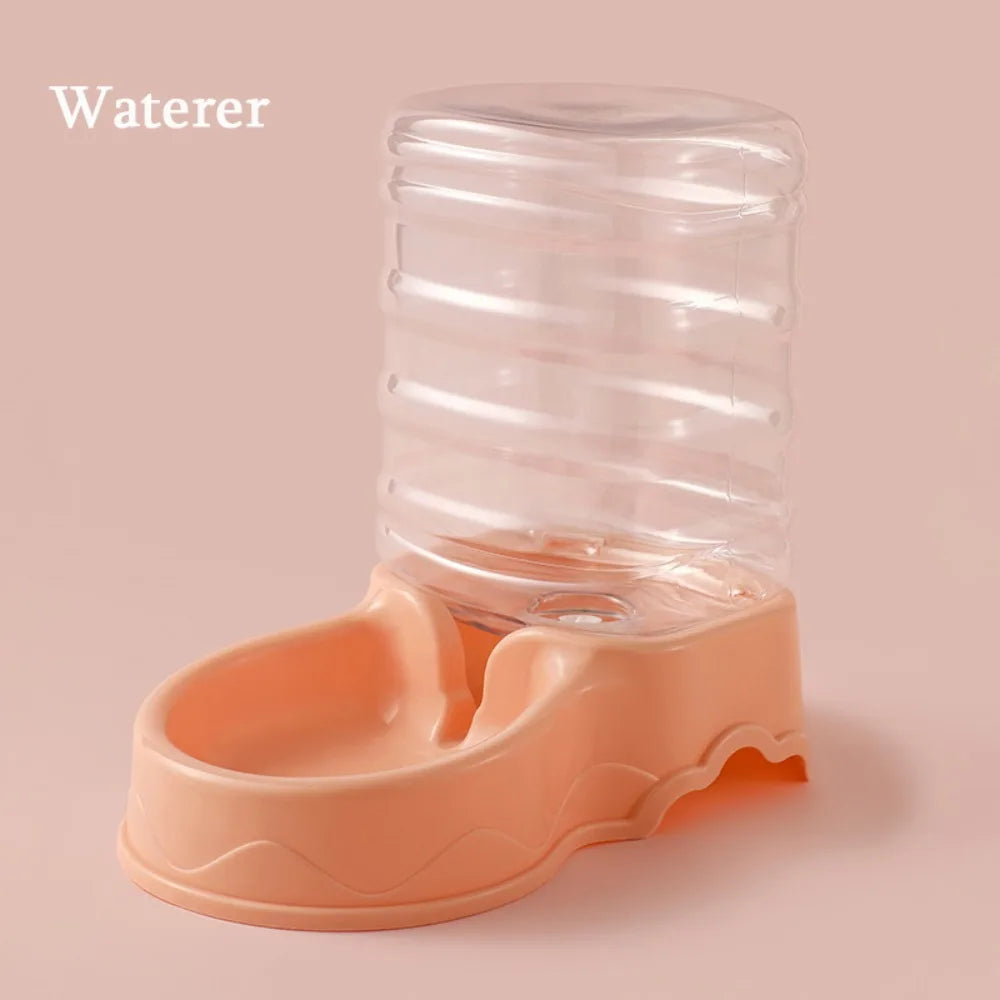 3.8L Automatic Pet Feeder Large Cat Dog Food Dispenser Water Fountain Drink Bowl - Daisan Mart