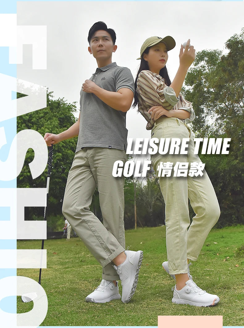 Men's and Women's Fashionable, Waterproof, Comfortable Golf Shoes