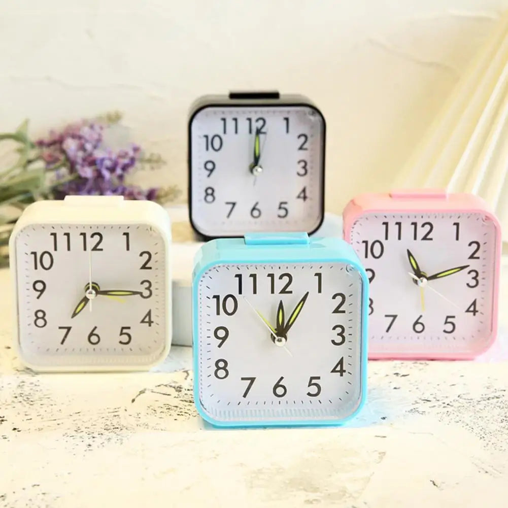 Đồng hồ báo thức không tích tắc, pin, đèn ngủ, yên tĩnh