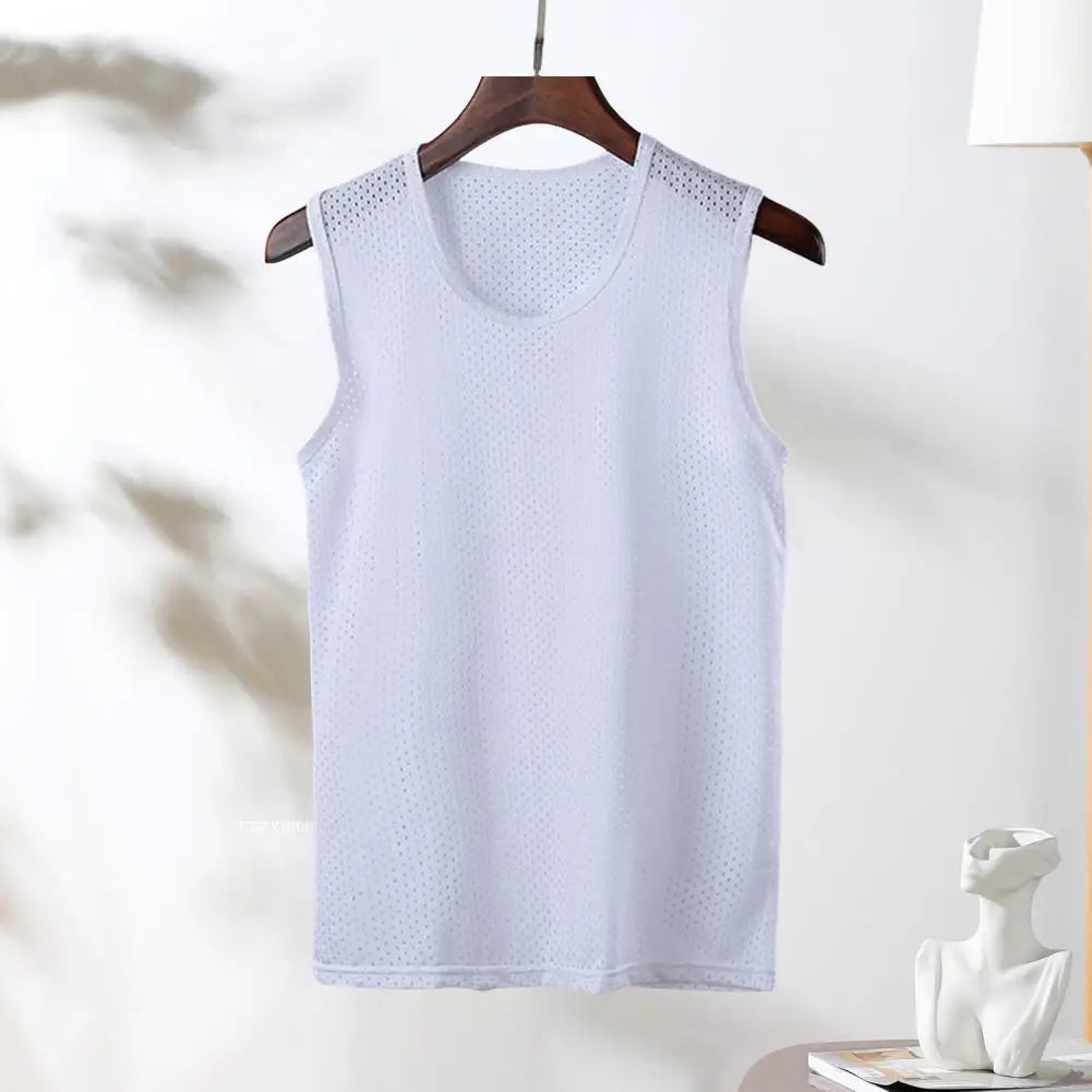 Áo Tank Nam Lưới Thoáng Tập Gym Thể Hình Không Tay - Daisan Mart