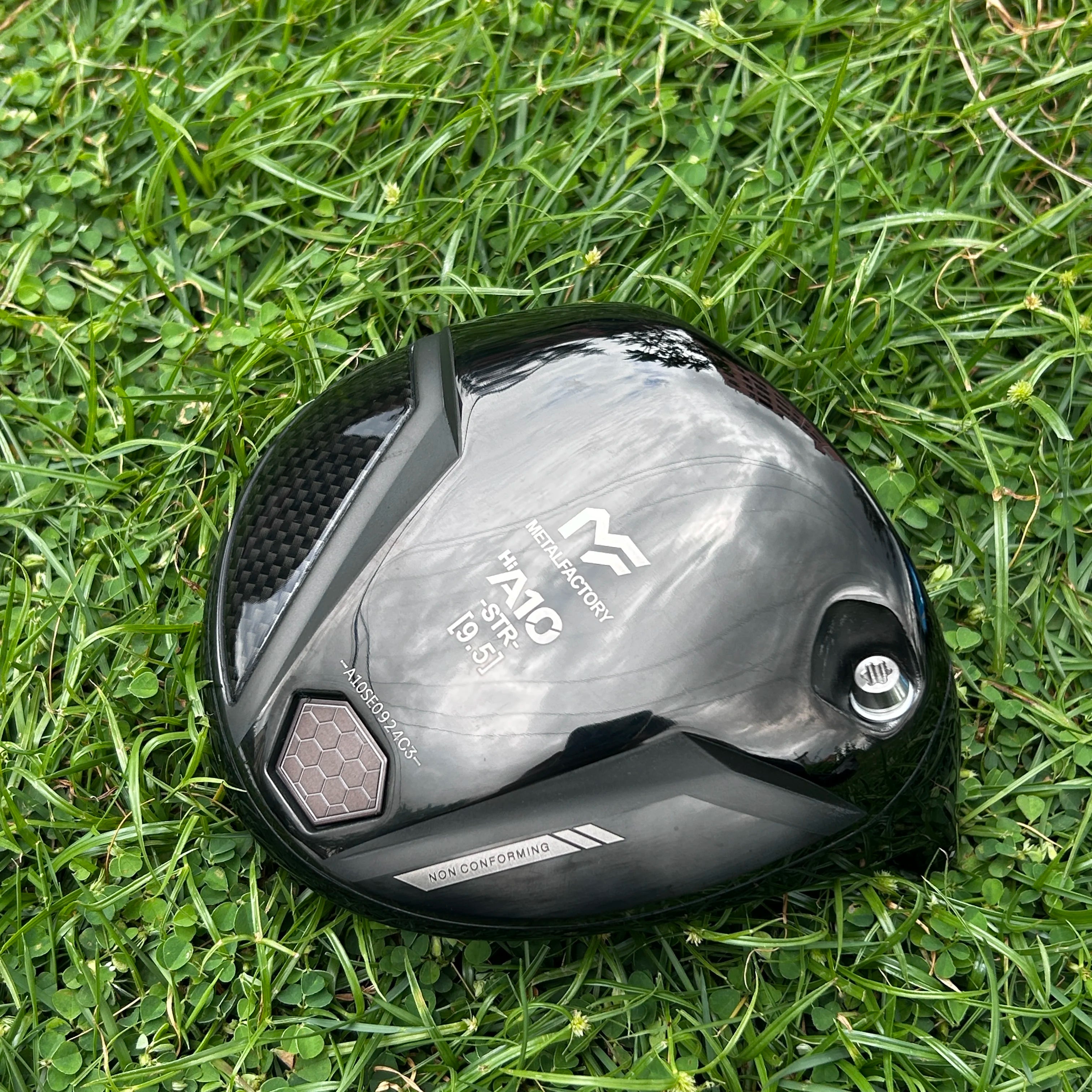 Golf Driver 9.5/10.5 Degree Wood, Shallow Blue Black Face