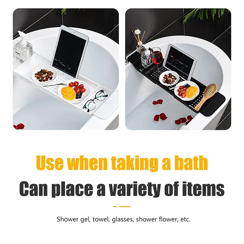 Kệ Đa Năng Bồn Tắm: Giá Xếp Gọn & Khay Lưu Trữ