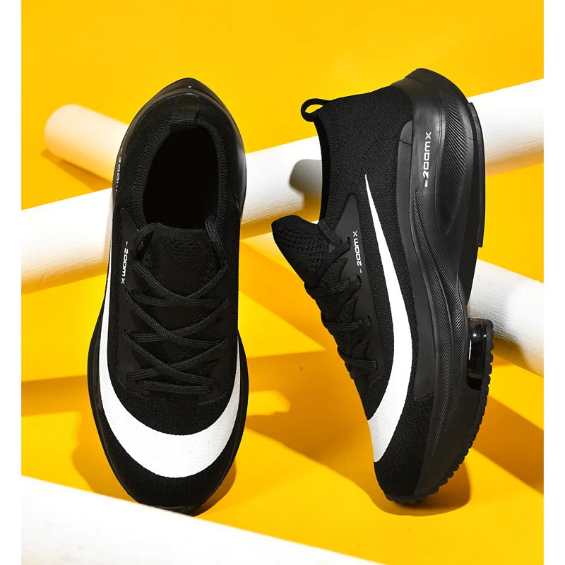 Giày Thể Thao Đệm Khí Unisex Thoáng Khí Thời Trang