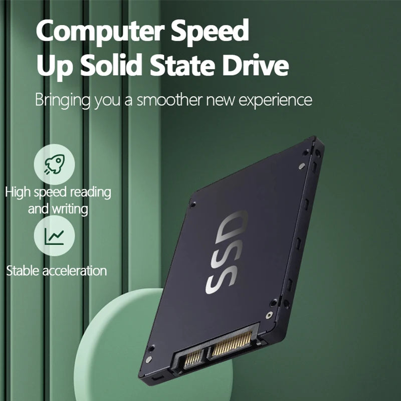 120GB High Speed ​​SSD Hard Drive For Disassembled PC &amp; Laptop