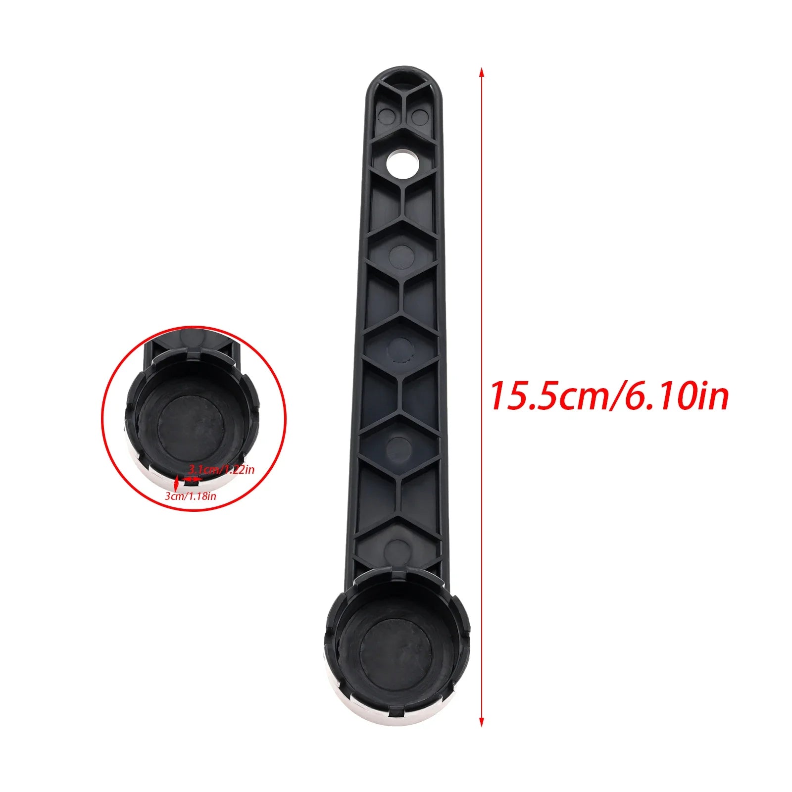 6-Groove 8-Groove Boat Raft Air Valve Wrench Spanner Tightening Tool for Inflatable Boat SRaft Airbed SUP Dinghy Kayak Canoe 1pc