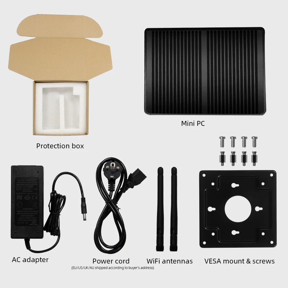 Mini PC BEBEPC i7/i5, WiFi, Hỗ trợ Linux, Công nghiệp - Daisan Mart