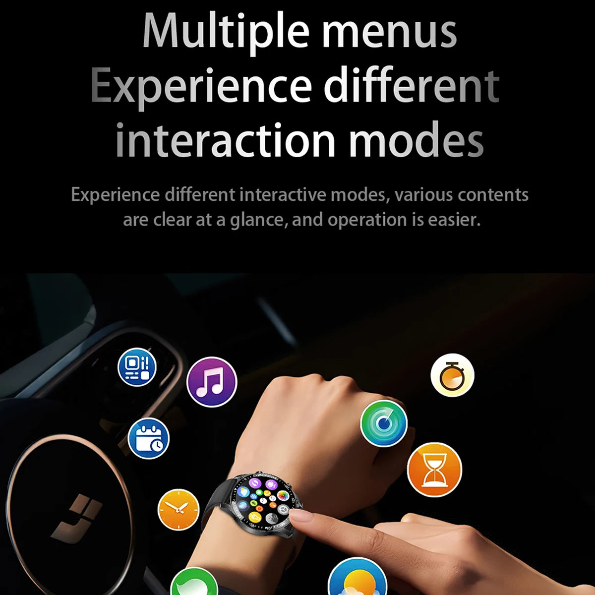 Đồng hồ thông minh 2025 - Gọi Bluetooth, Đa chế độ thể thao