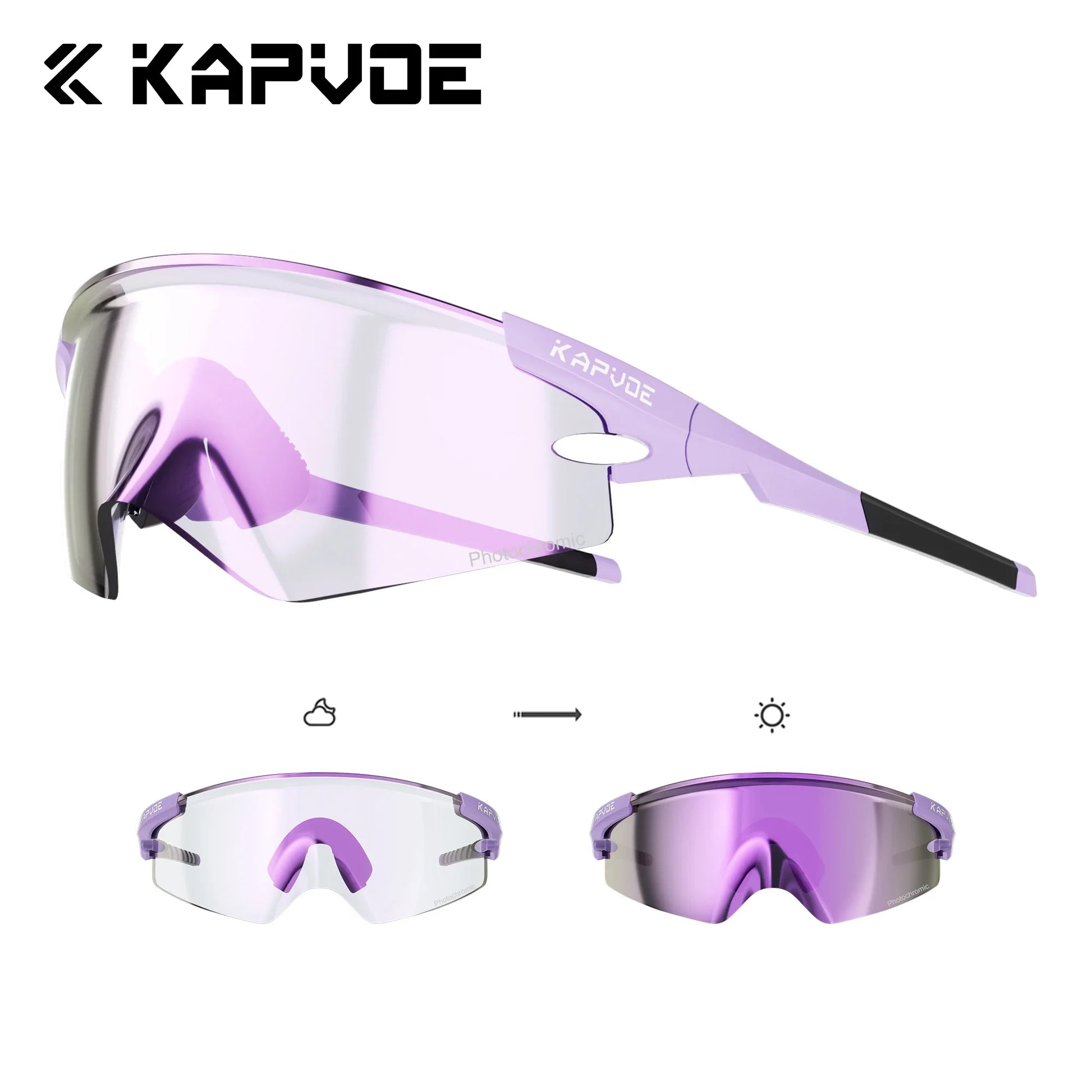 Kính Đạp Xe Kapvoe 2025 - Phong Cách & Bảo Vệ - Daisan Mart