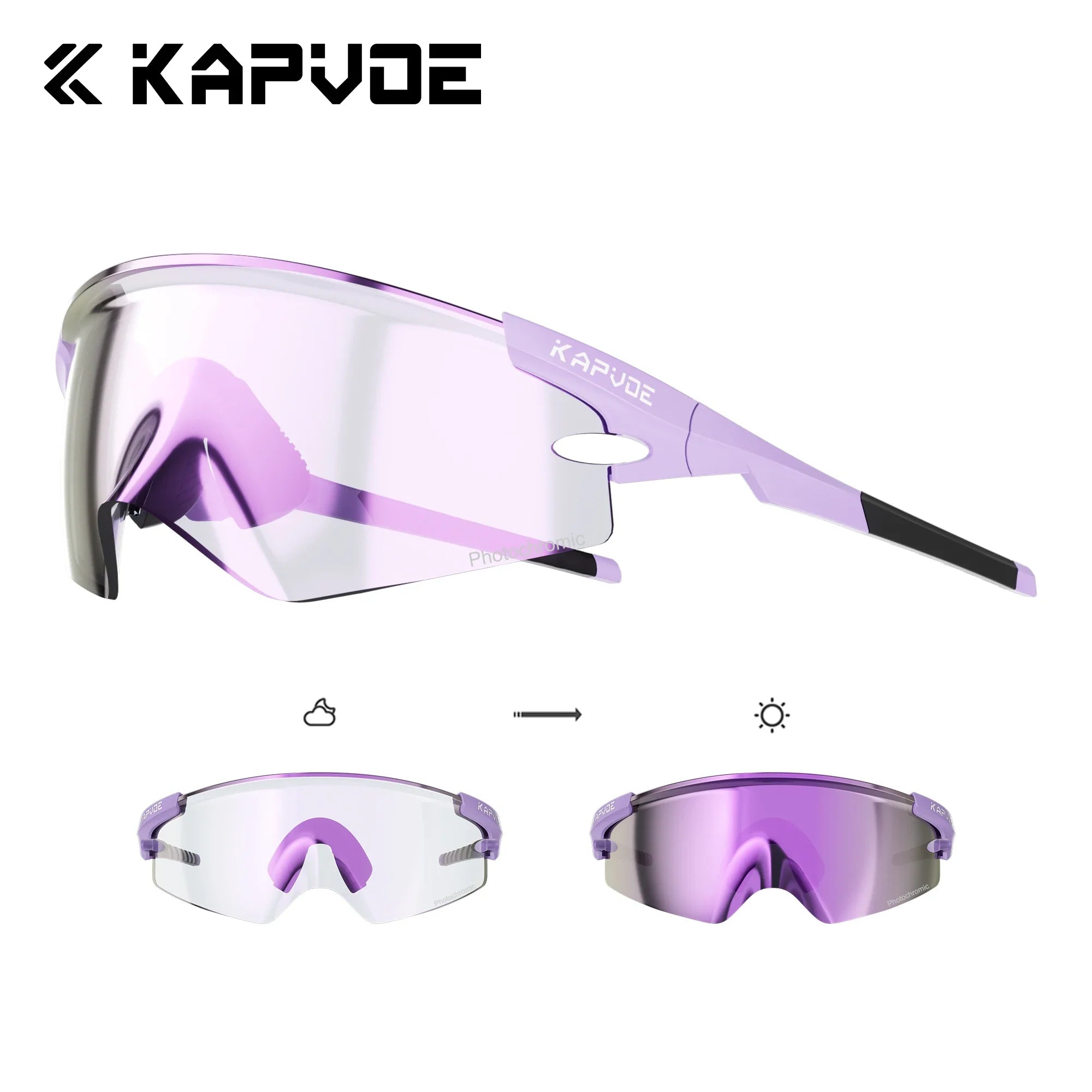 Kính Đạp Xe Kapvoe 2025 - Phong Cách & Bảo Vệ - Daisan Mart