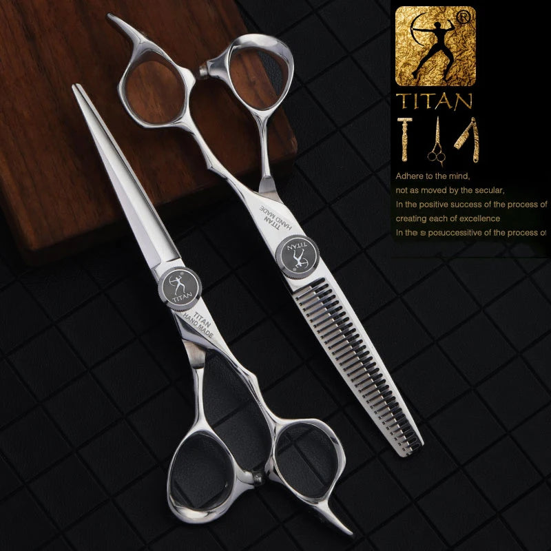 ###Professional Japanese TITAN Hair Cutting Scissors 5.5-6.0