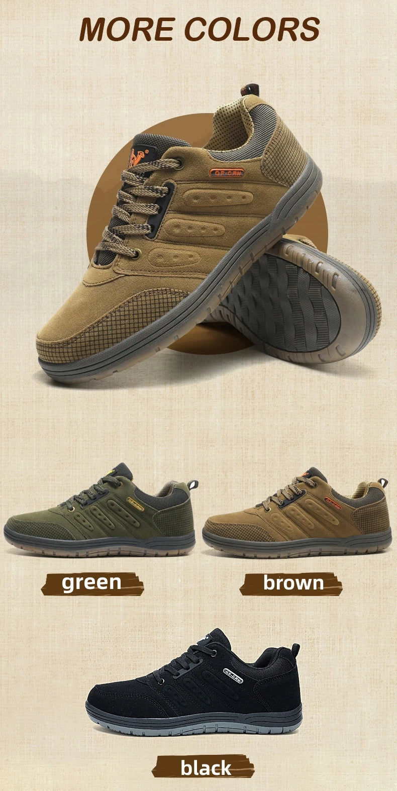 Giày Trượt Ván Nam Thu Retro Da Lộn Jeans Thời Trang