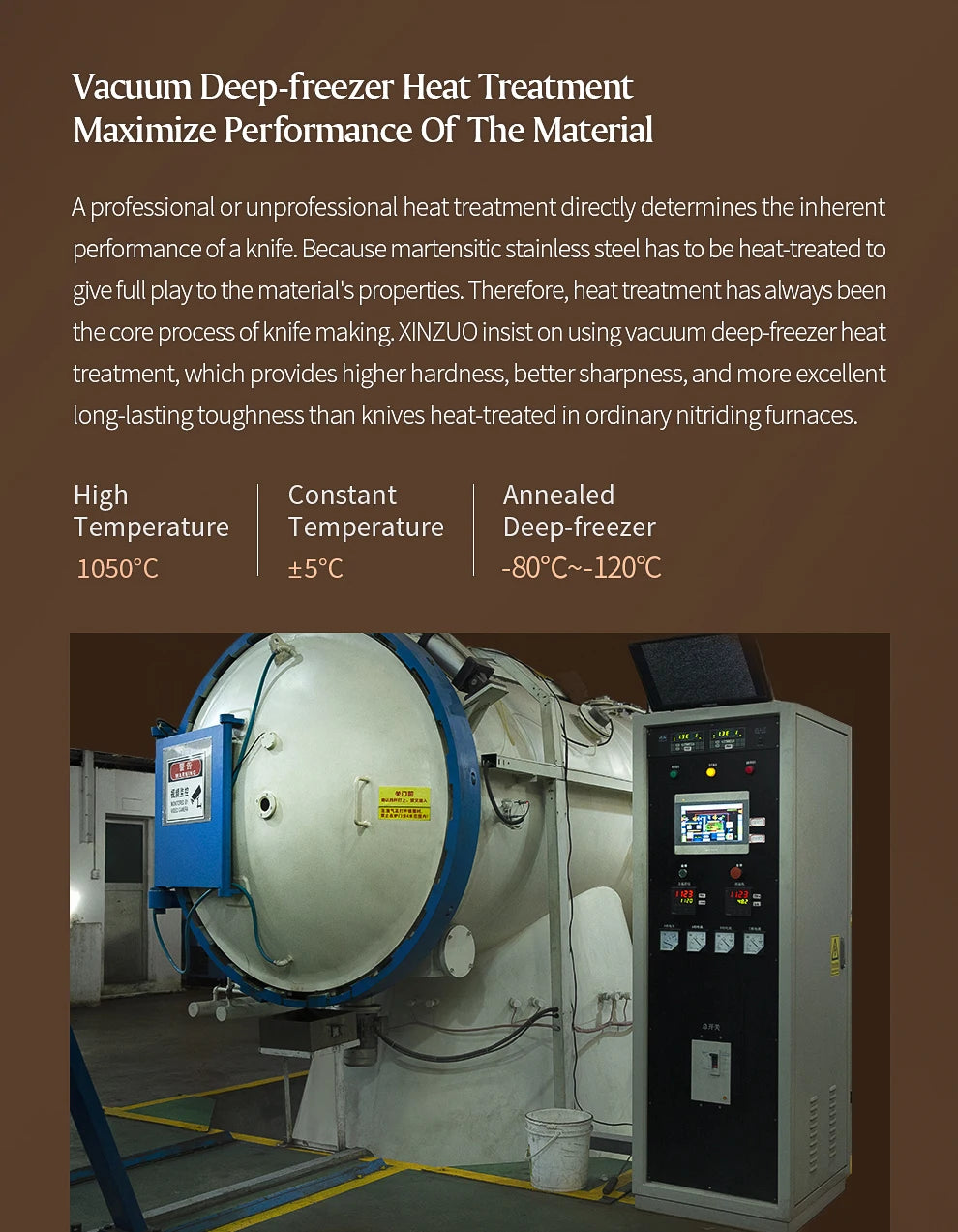 Dao Bếp Chuyên Nghiệp XINZUO 8.5 Thép Damascus 110 Lớp