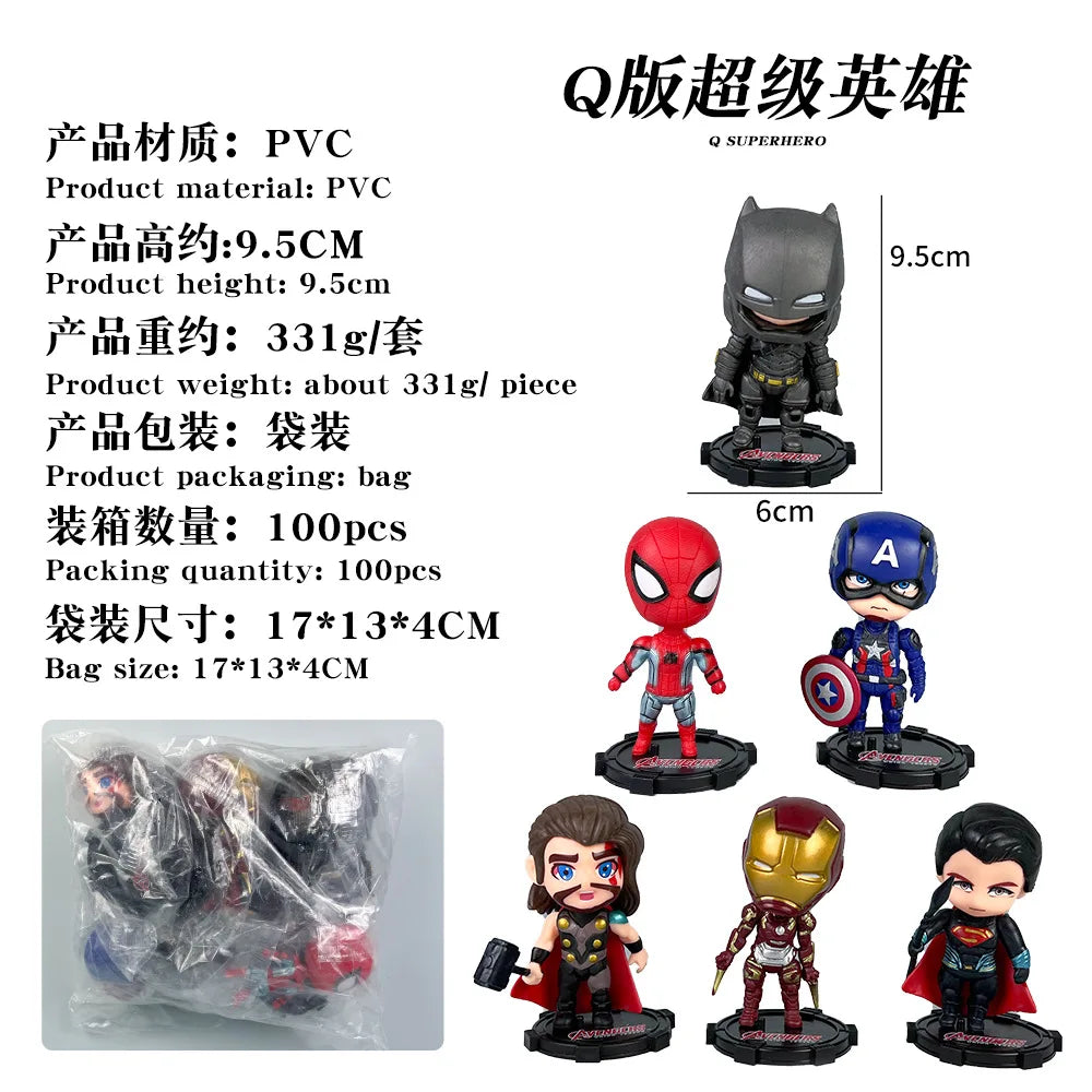 Bộ Mô Hình Siêu Anh Hùng Marvel Iron Spiderman Anime