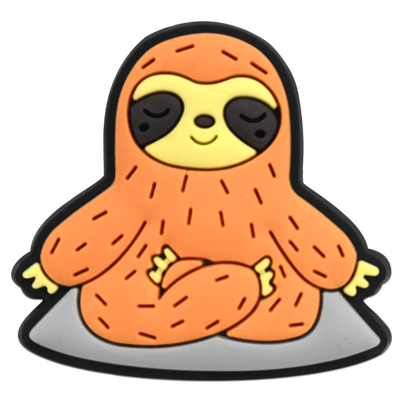 Sloth Monkey Charm for Crocs Slippers - Christmas Accessories