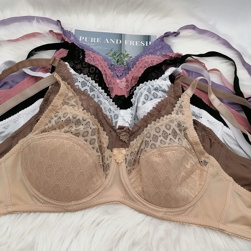 Comfortable Supportive Lace Bra C18