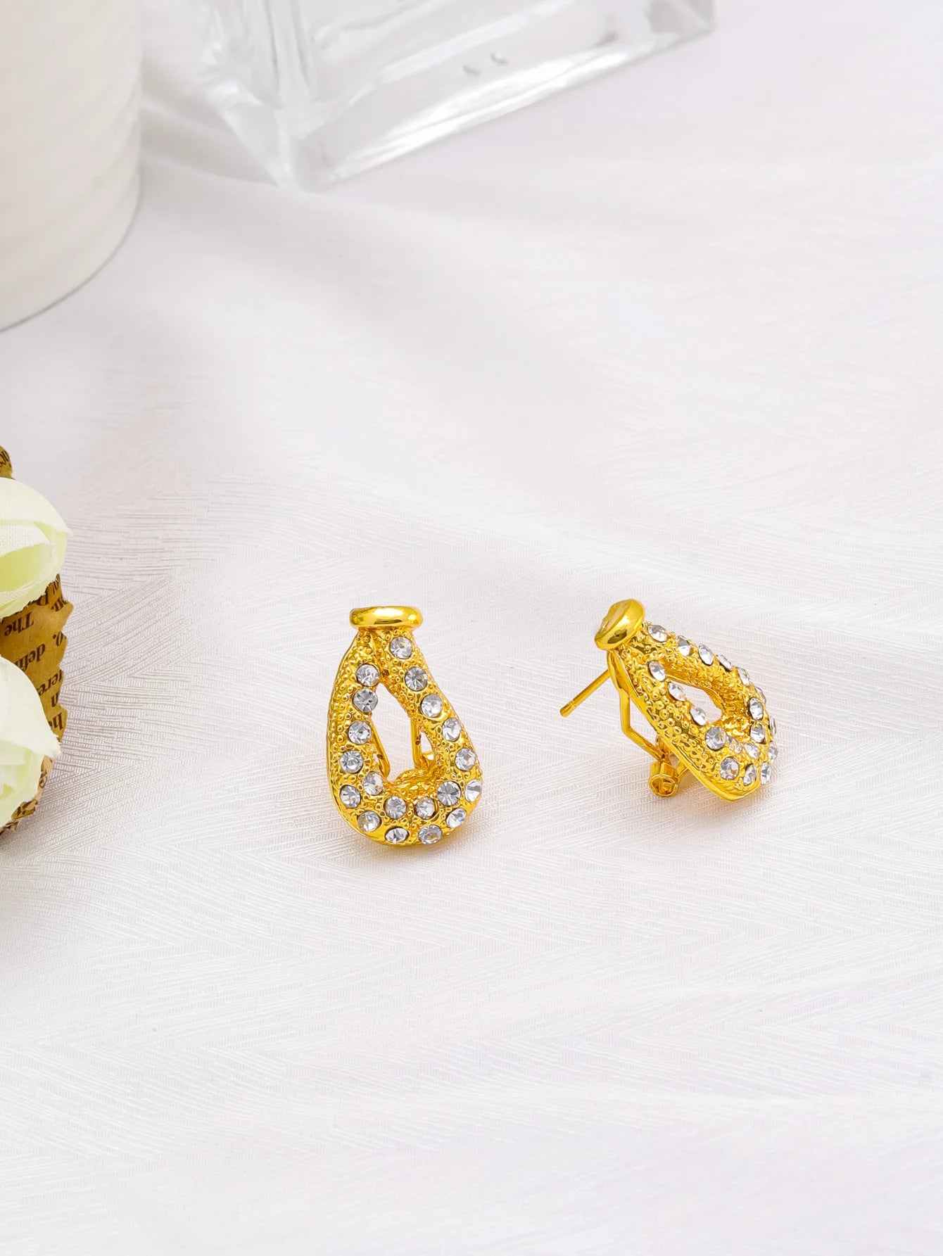 Luxurious 24K Dubai Gold Plated Women's Jewelry Set for Party