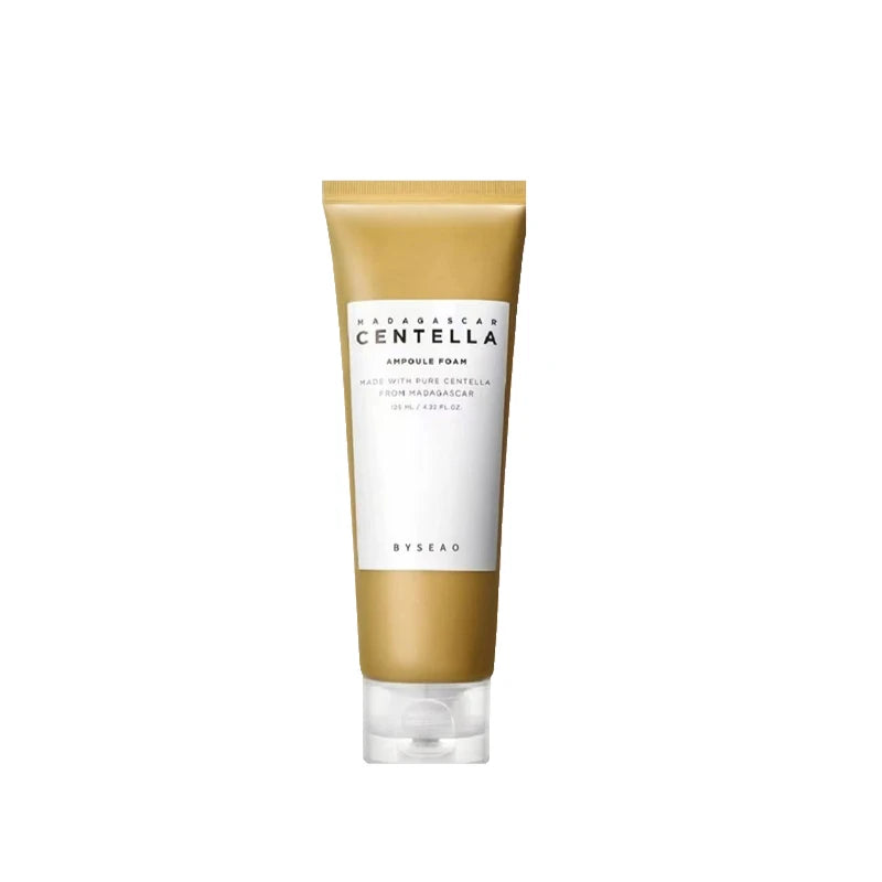 Centella Face Refreshing Foaming Cleanser,Gentle Removes Dirt,Oil Control Deep Cleansing Calming Ampoule Foam,Korean Skincare