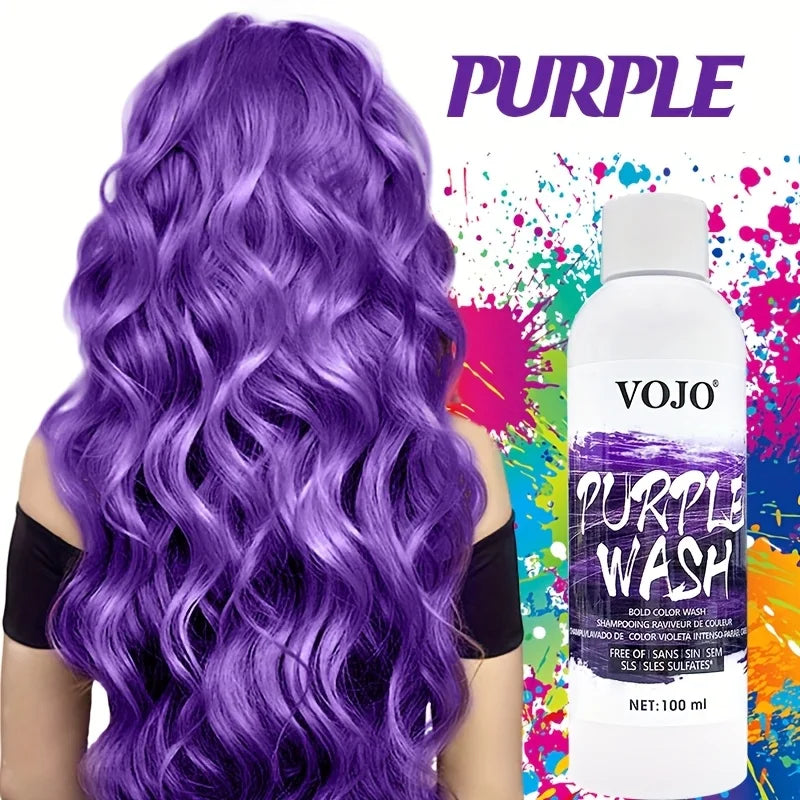Shiny Color Temporary Hair Dye Shampoo