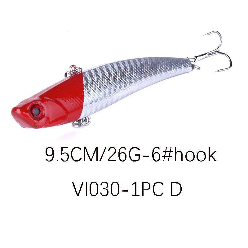 Sinking Crankbait Mini 9.5cm 26g Vibrating Fishing Lure 