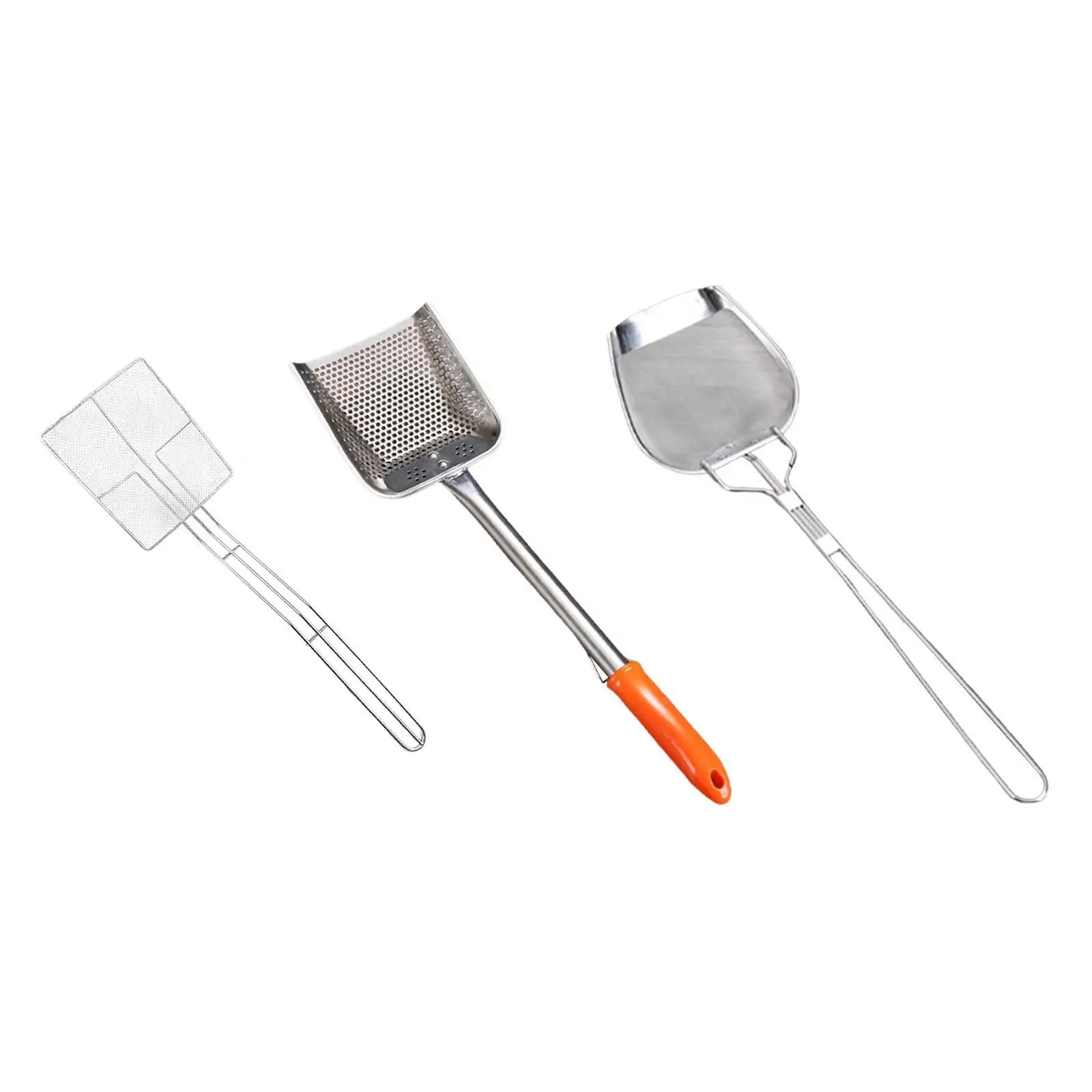 Oil Skimmer for Deep Fryer French Fries Oil Separator with Stainless Handle