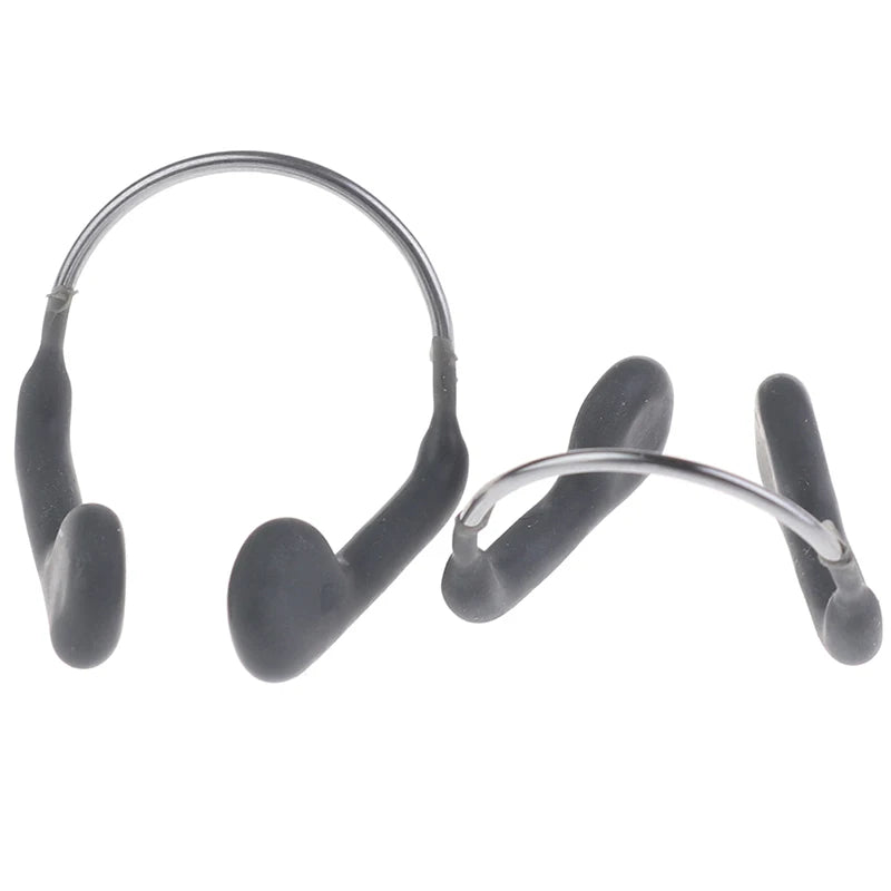 Kẹp Mũi Bơi Silicon Chống Trượt, Dây Thép Bền Chắc