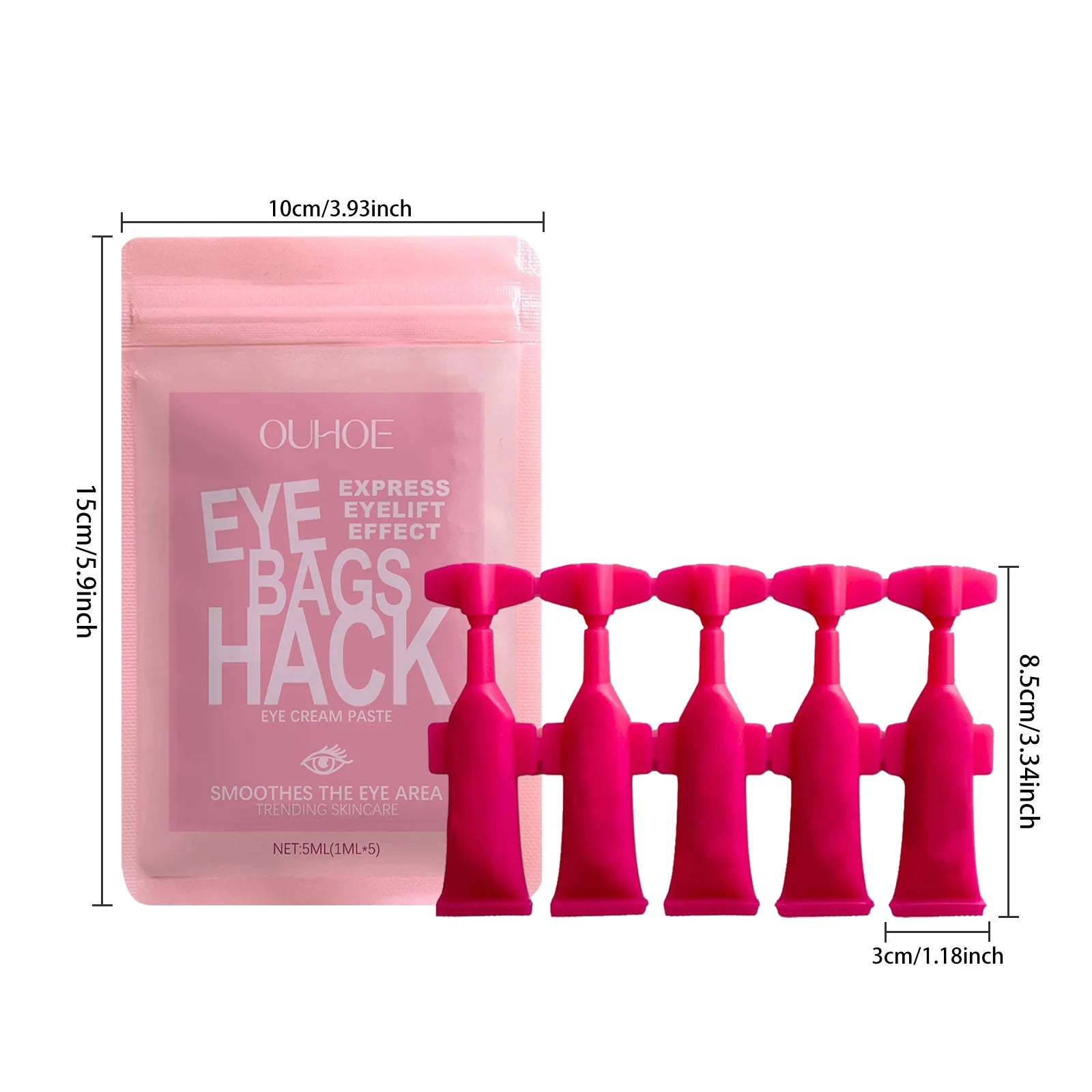 Anti-Wrinkle Eye Cream, Restores Elasticity of Eye Skin