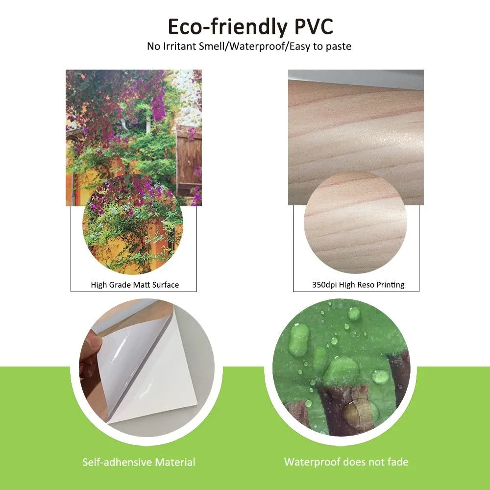 Bộ 10 Miếng Dán Tường PVC Màu Sắc Đá Cẩm Thạch - Daisan Mart