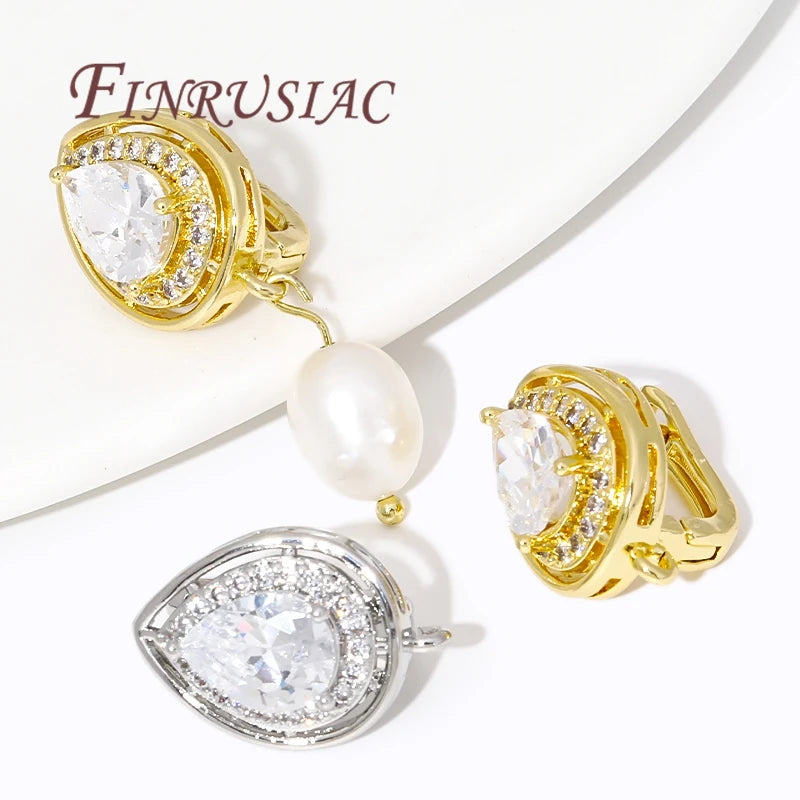 18K Gold Earring Hooks for DIY Jewelry and Accessories