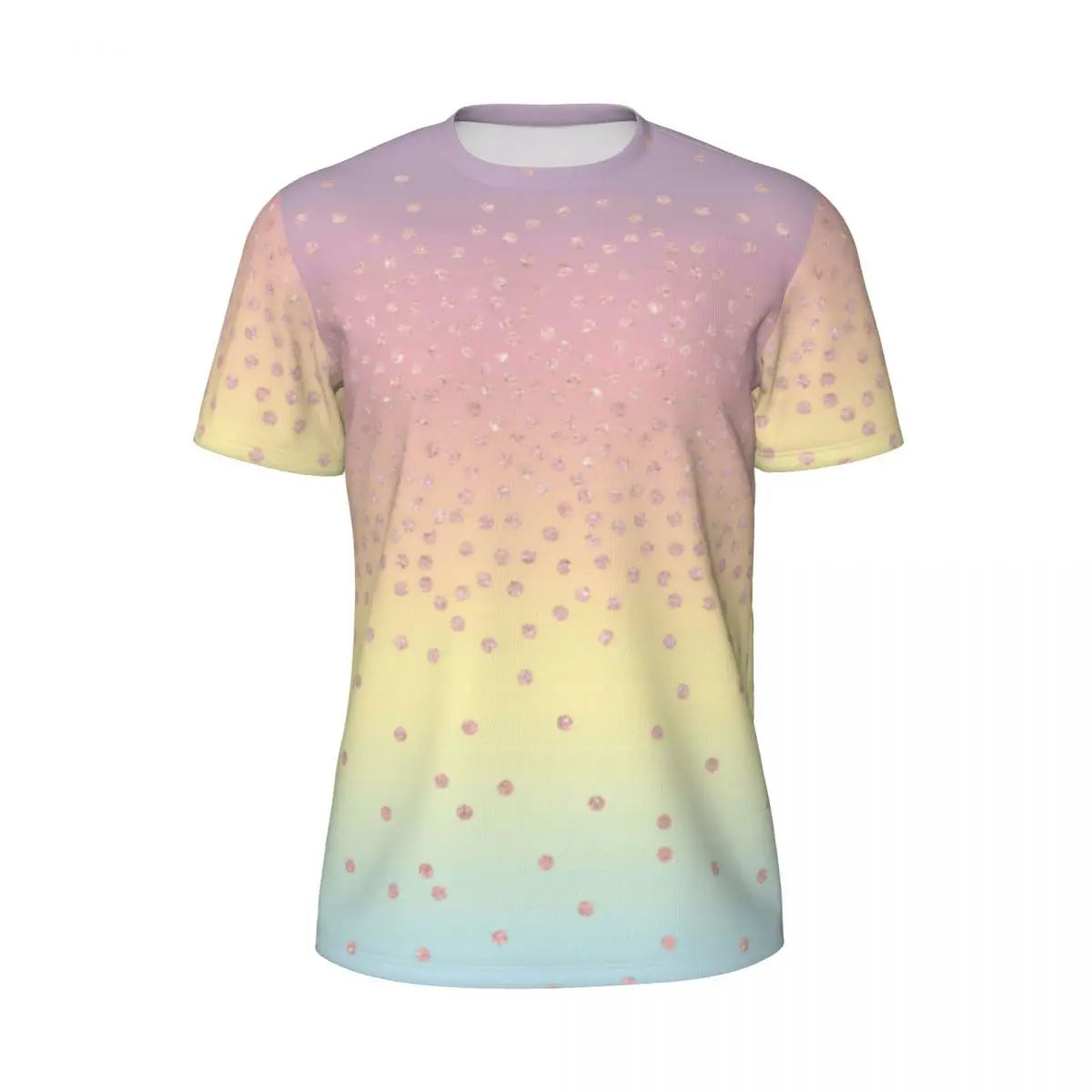 Áo Thun Nam Ombre Tím Hồng Thời Trang Hè Đầy Phong Cách