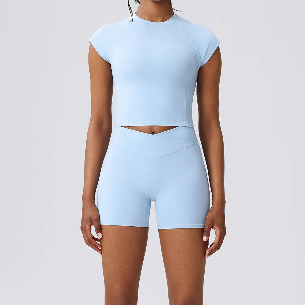 Áo Thể Thao Nữ Co Giãn Tập Gym Yoga Chạy Bộ XP199 - Daisan Mart