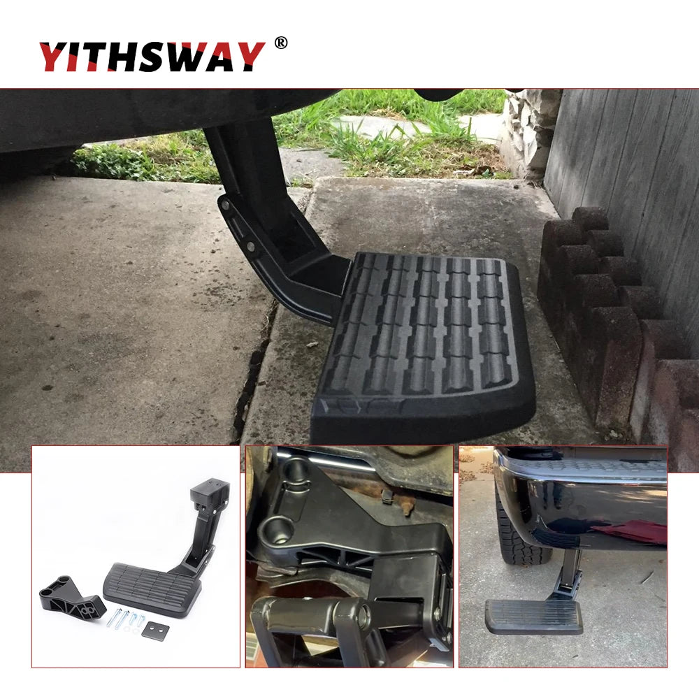 75306-01A Retractable Bumper Bed Step Back Rear Truck Retractable Bumper Pedal for RAM 1500 2500 3500 2009-2018 Car Accsesories - Daisan Mart