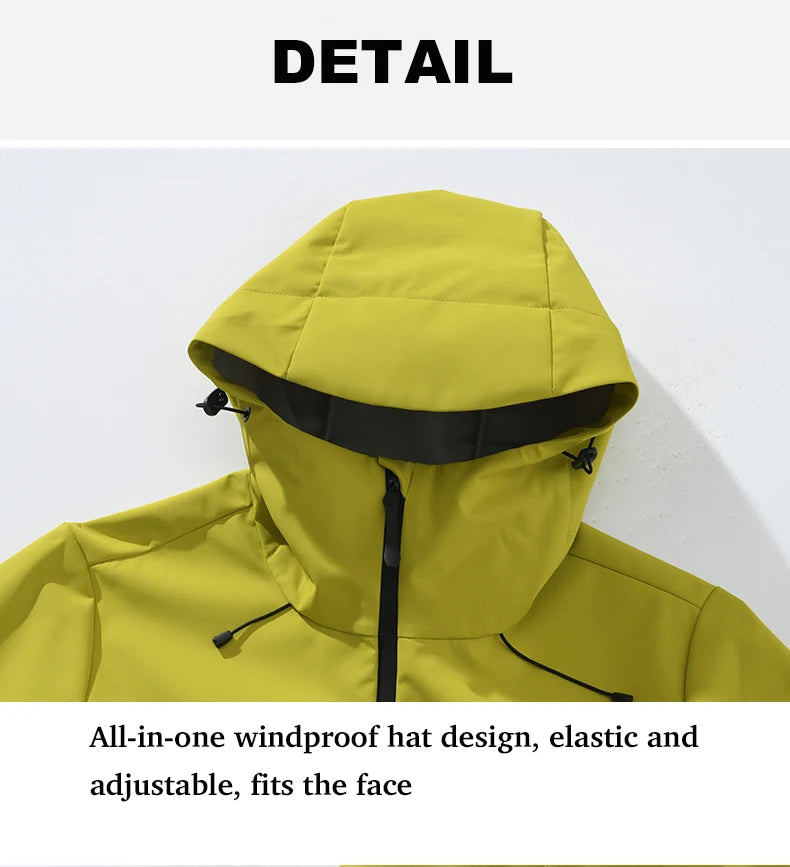 Áo Khoác Gió Không Thấm Nước Unisex EUMERGX - Daisan Mart