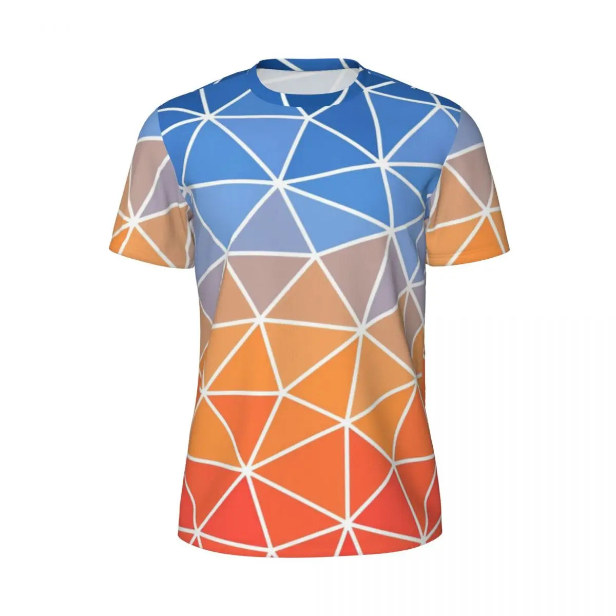 Áo Thun Nam Ombre Tím Hồng Thời Trang Hè Đầy Phong Cách