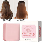 Thanh Dưỡng Tóc Dầu Thầu Dầu 100g Mềm Mượt Ẩm Mịn