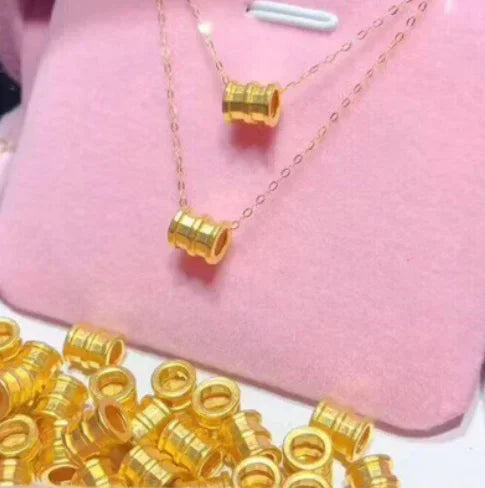 24K Pure Gold Pendant For Women