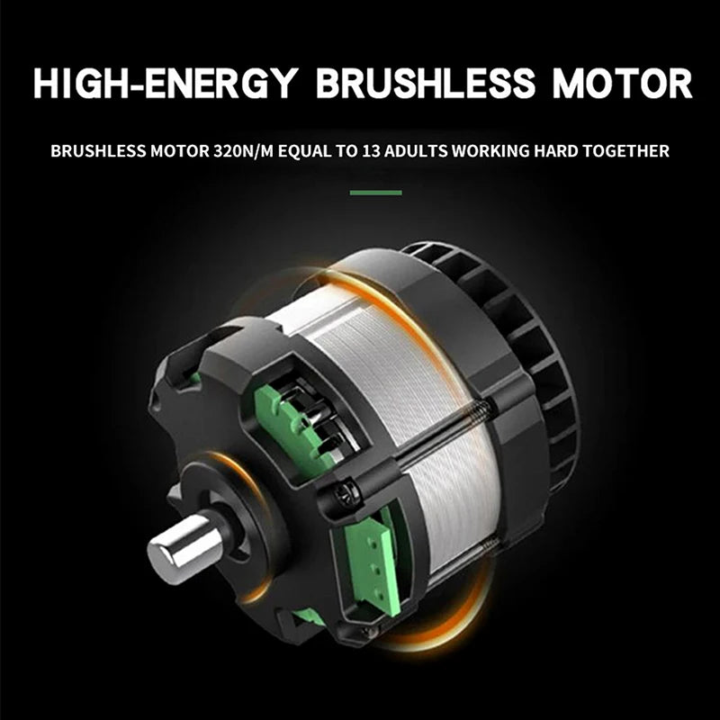 Máy Vặn Vít Điện Không Dây 21V Động Cơ Brushless - Daisan Mart