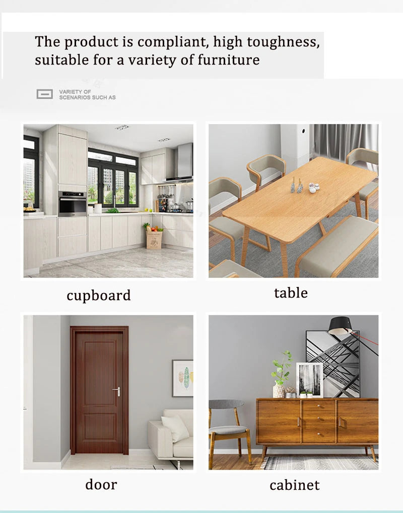 Giấy dán tường giả gỗ chống nước tự dán PVC