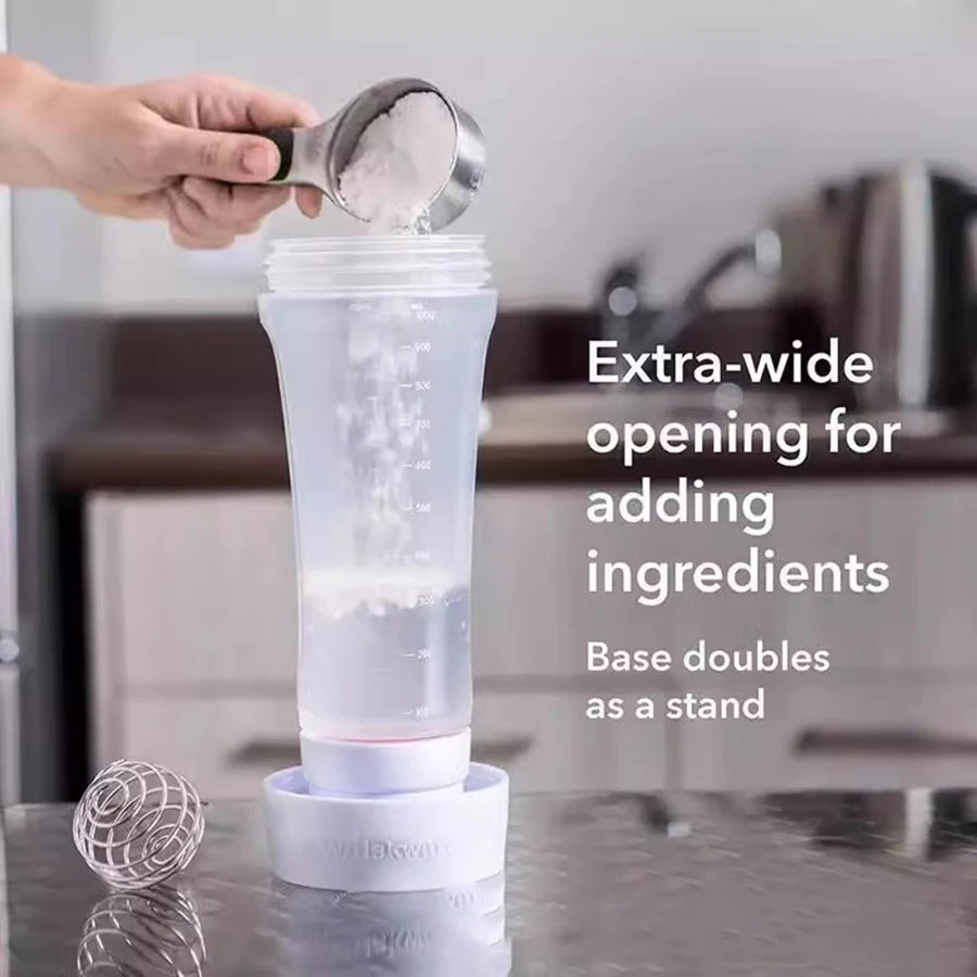 Pancake Batter Bottle Battler Mixer With Blender Ball Wire Whisk For Restaurant Baking Pancakes Cupcakes Muffins Crepes And More