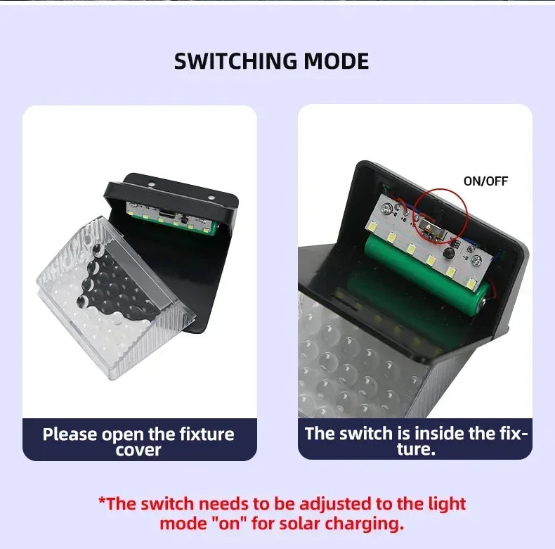 Đèn LED Năng Lượng Mặt Trời Cảm Biến Chuyển Động