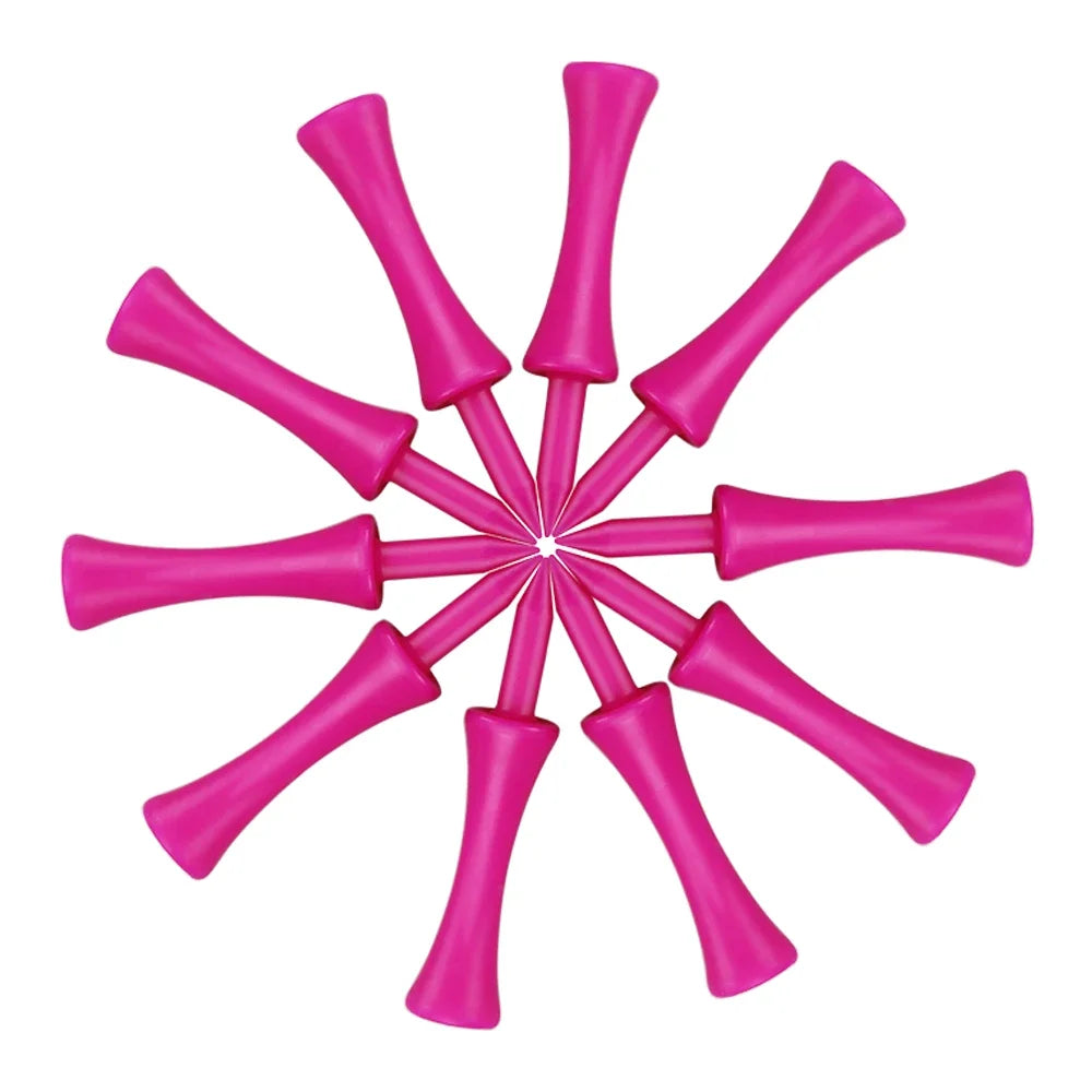 Plastic Golf Tee Combo 50/100 Pieces, Many Sizes, Durable and Beautiful