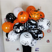 Bóng Bay Lễ Hội Halloween: Bí Ngô, Sọ, 12 Inch, 20/50c