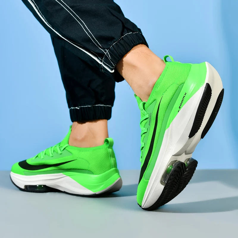 Giày Thể Thao Đệm Khí Unisex Thoáng Khí Thời Trang