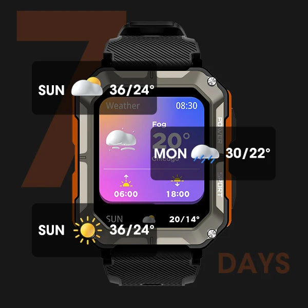 Đồng hồ thông minh nam: Theo dõi sức khỏe & thể thao