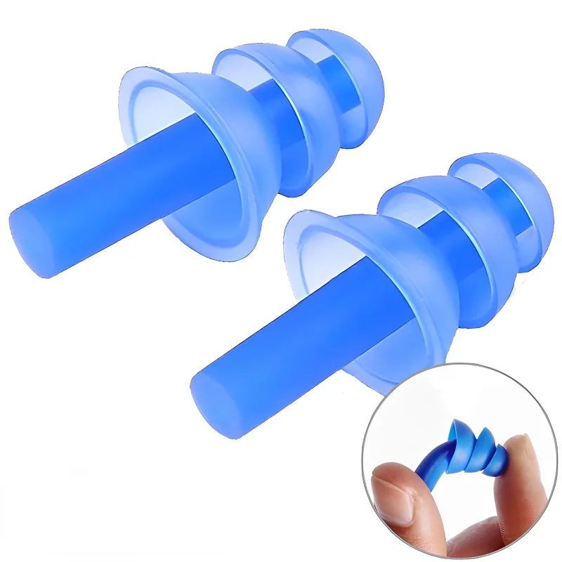 Nút Tai Chống Nước Giảm Ồn Silicone Cho Bơi Lội - Daisan Mart